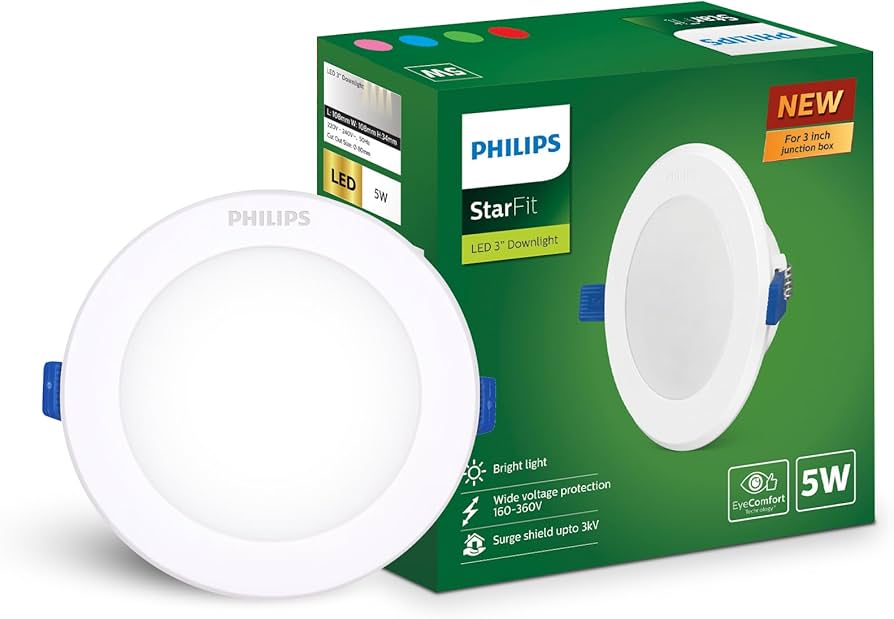 Philips StarFit Junction Box Downlight (5W, 7W, 10W)