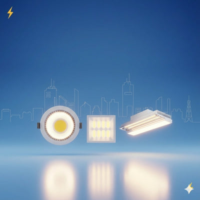 COB Lights - High Brightness Ceiling Downlights
