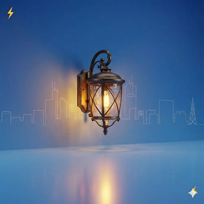 Outdoor Door & Gate Lights – Waterproof LED Entrance Lighting