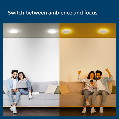 Philips Twin Glow Downlight (10W / 15W) - 3 Color Modes