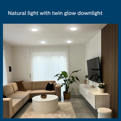 Philips Twin Glow Downlight (10W / 15W) - 3 Color Modes